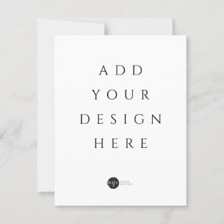 Print your Card / Invitation at any size