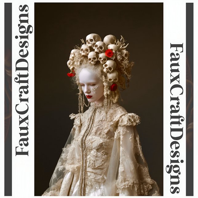 Printable Avant-Garde Gothic Baroque Woman 120 Poster (Creator Uploaded)