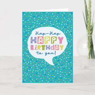 Printable Birthday Card Happy Birthday To You