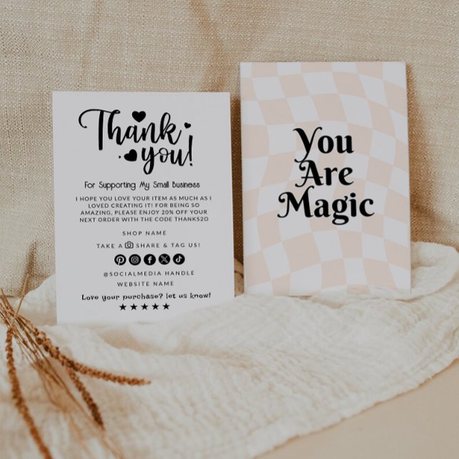 Printable Business Thank You Card (Creator Uploaded)