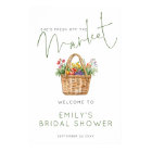 Printable Fresh off Market Welcome Bridal Shower