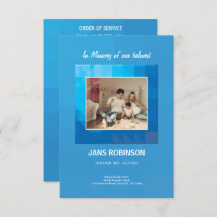 Printable Funeral Program Template