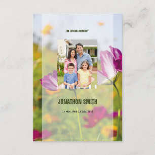 Printable Funeral Template