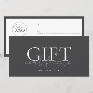 Printable Gift Card Template Easy To Customise