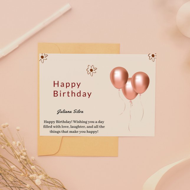 Printable Happy Birthday Card (Printable Happy Birthday Card)