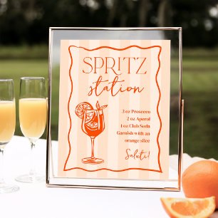 Printable Italian Spritz Station Drink Sign