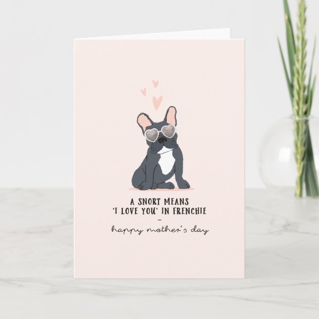 Printable Mother's Day Card | Dog Mum (Front)
