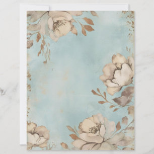 Printable Scrapbook Page for Junk Journal&Crafting