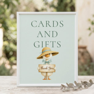 Printable Silly Goose Cards Gifts Sign Baby Shower