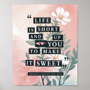 Printable Wall Art, Motivational Quote Poster