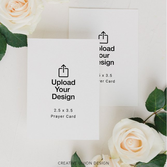 Printed 2.5" x 3.5" Prayer Card (Creator Uploaded)