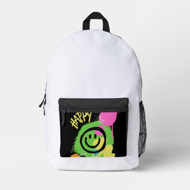 Printed Backpack  (Front)