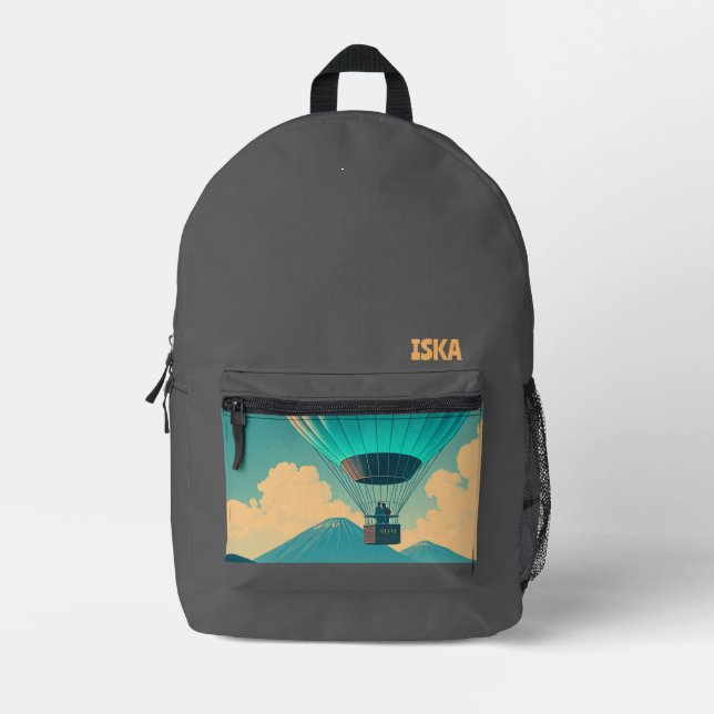  Printed Backpack (Front)