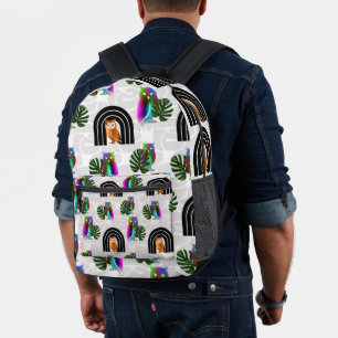  PRINTED BACKPACK