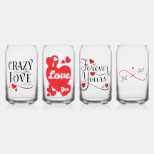 Printed Can Glass