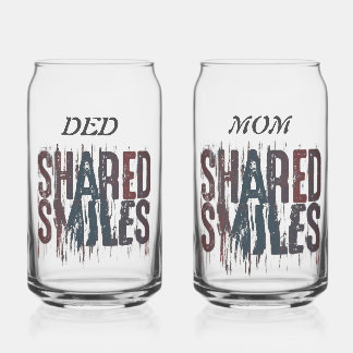 PRINTED CAN GLASS,BEER GLASS MOM-DED