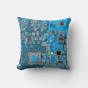 Printed Circuit Assembly PCB Blue Circuit Board Cushion