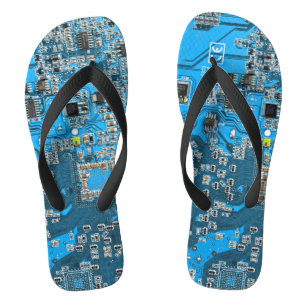 Printed Circuit Assembly PCB Blue Circuit Board Thongs