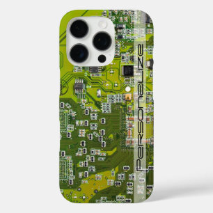 Printed Circuit Assembly PCB Green Circuit Board 2 iPhone 16 Pro Case