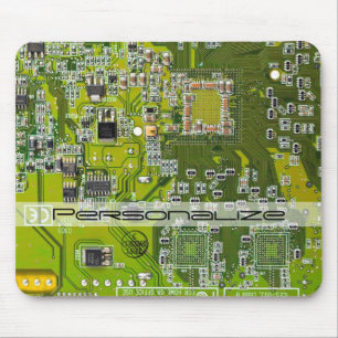 Printed Circuit Assembly PCB Green Circuit Board 2 Mouse Pad