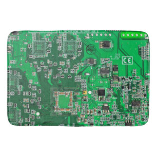 Printed Circuit Assembly PCB Green Circuit Board Bath Mat