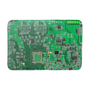 Printed Circuit Assembly PCB Green Circuit Board Bath Mat