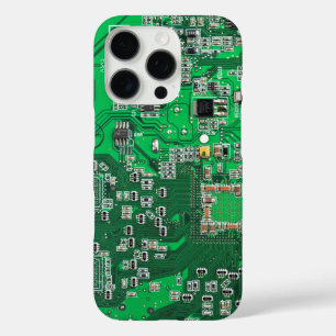 Printed Circuit Assembly PCB Green Circuit Board iPhone 16 Pro Case