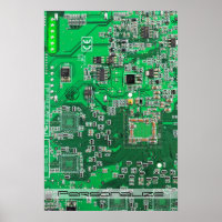 Printed Circuit Assembly PCB Green Circuit Board