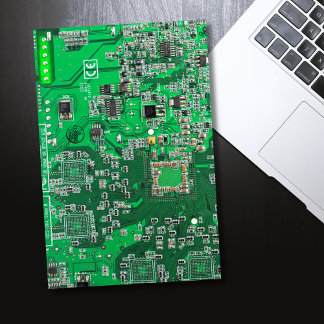 Printed Circuit Assembly PCB Green Circuit Board Poster