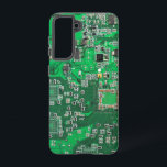 Printed Circuit Assembly PCB Green Circuit Board Samsung Galaxy Case<br><div class="desc">PCB Circuit Board gifts for geeks or gifts for nerds. Here's one for the Computer Nerd or Geeks in all of us. Geek Out your Nerd with this Printed Circuit Assembly PCB Electronic Circuit Board. This is a close up picture of a Printed Circuit Assembly PCB or electronic circuit board....</div>