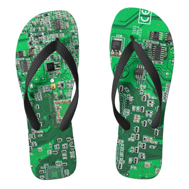 Printed Circuit Assembly PCB Green Circuit Board Thongs (Footbed)