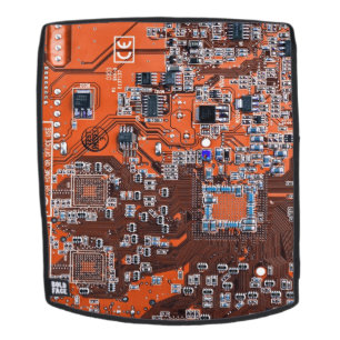 Printed Circuit Assembly PCB Orange Circuit Board Backpack