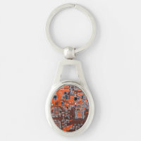 Printed Circuit Assembly PCB Orange Circuit Board