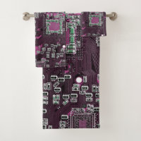 Printed Circuit Assembly PCB Purple Circuit Board