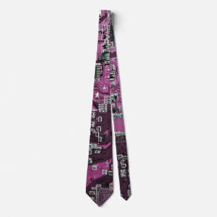 Printed Circuit Assembly PCB Purple Circuit Board Tie