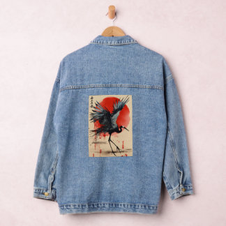 Printed Denim Jacket for womens