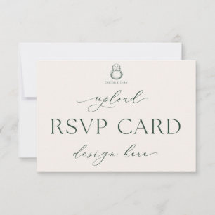Printed Digibuddha Wedding RSVP Cards A1 5x3.5