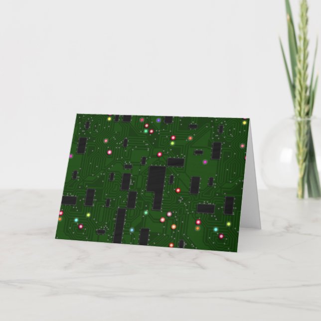 Printed Electronic Circuit Board Card (Front)