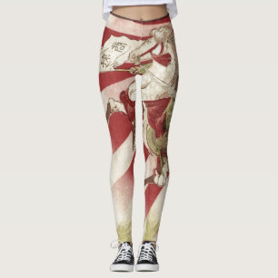 PRINTED HORSE JAPANESE Leggings