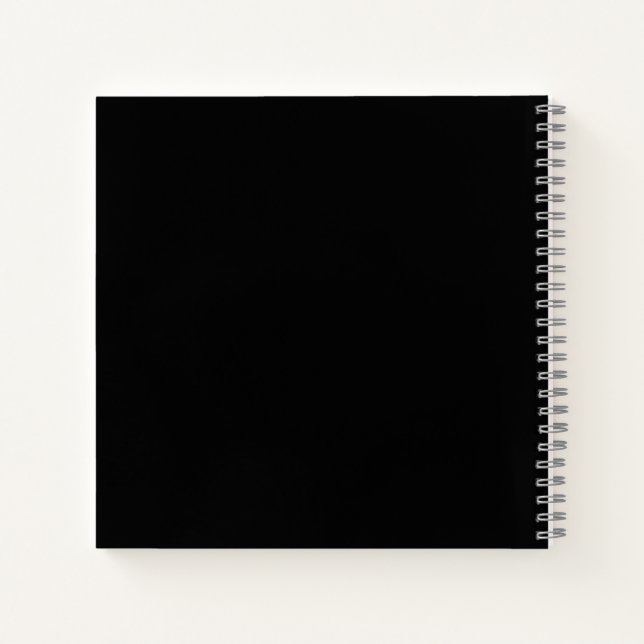 Printed & Personalised Notepads Notebook (Back)