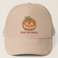 Printed Rhinestone Pumpkin Trick or Treat
