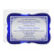 PRINTED RIBBON Blue, Silver Floral Wedding Invite