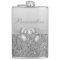 Printed Silver Sequins, Bow & Diamond ImageElegant