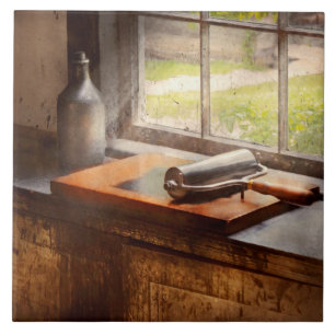 Printer - A hope and a brayer Ceramic Tile