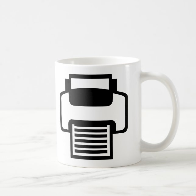 Printer Coffee Mug (Right)