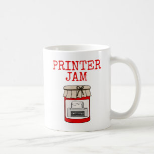 Printer Jam, Computer IT Technician Office Funny Coffee Mug