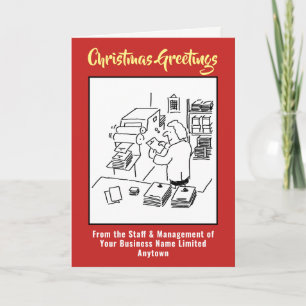 Printer or Printing Company Christmas Card