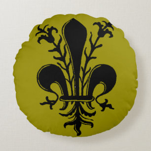 Printer's Device, 1514 Round Cushion