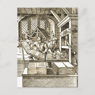 "Printing House" Postcard