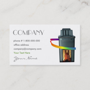 Printing Ink Cartridge Business Card